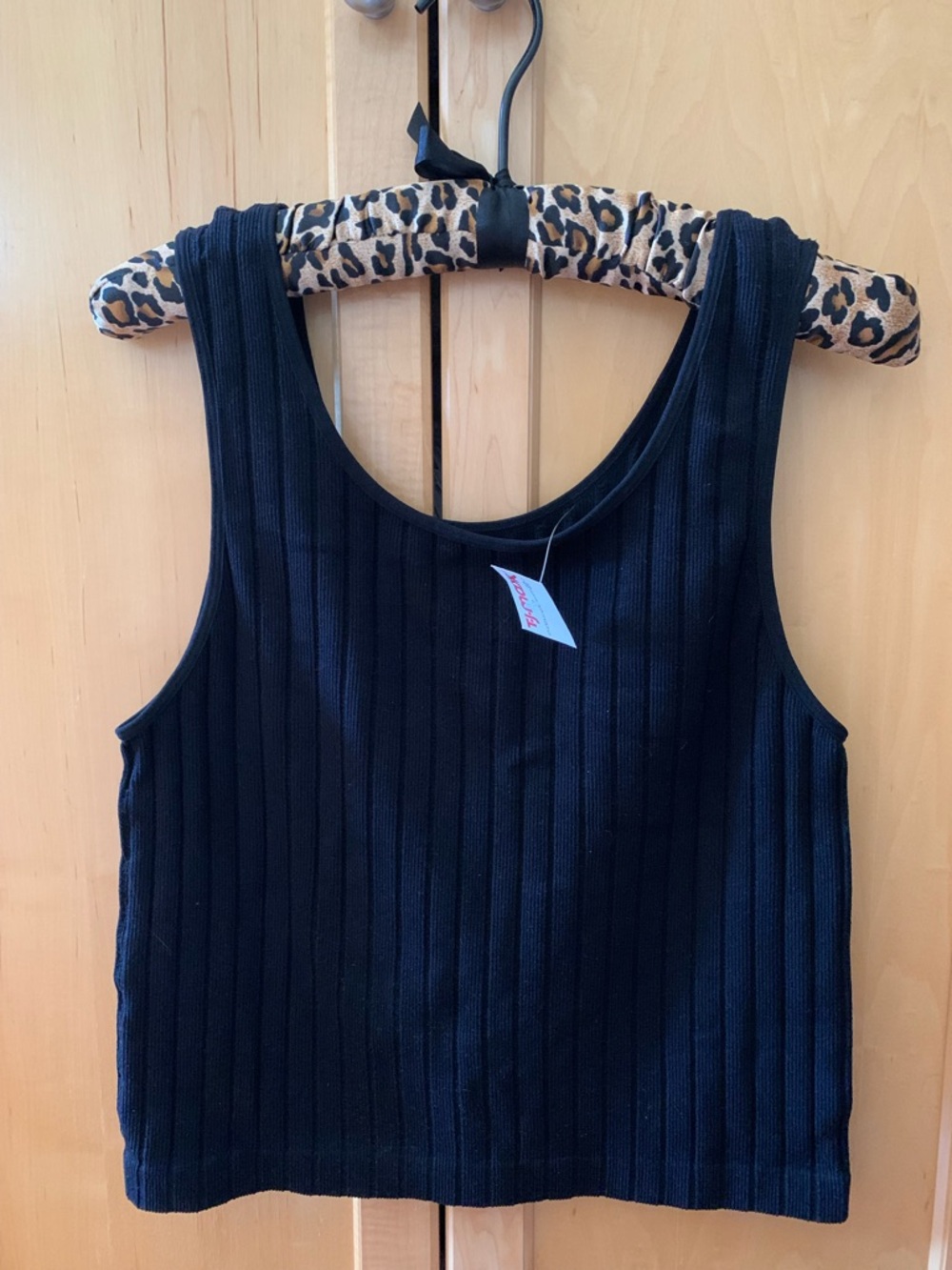 C&C California Black Ribbed Seamless Tank Size XL/XXL